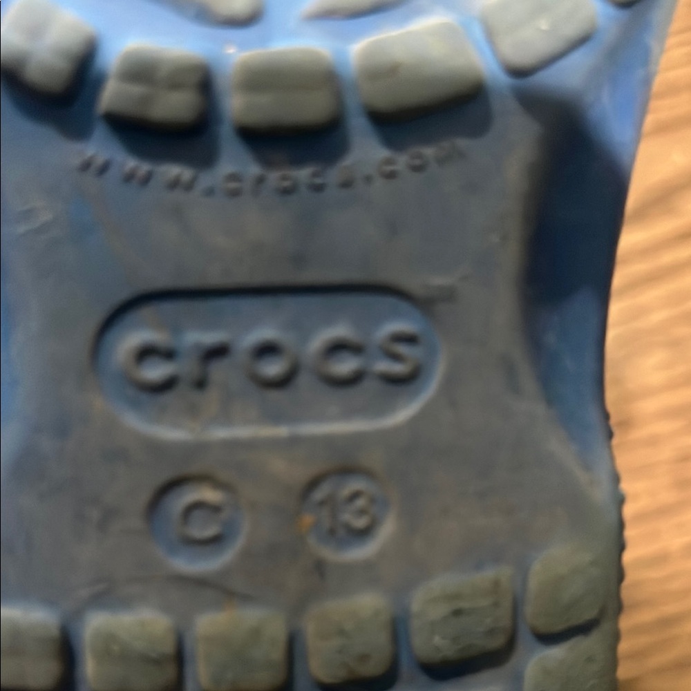 CROCS Blue Sandals with Signature Comfort and Ventilation - Picture 3 of 7